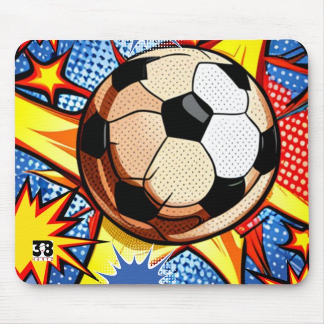 Tapis De Souris L'explosion du football (Devant)