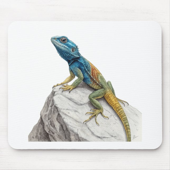 Tapis De Souris Lézard (Devant)