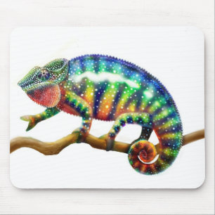 Tapis De Souris Lézard Mousepad de caméléon de panthère