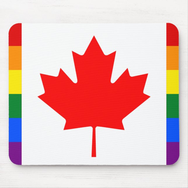 Tapis De Souris LGBT Canada (Devant)