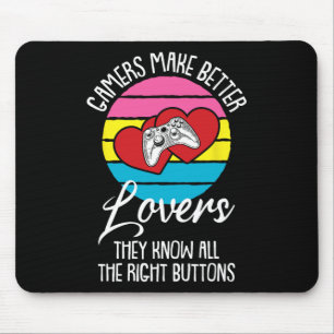 Tapis De Souris Lgbt-q Panual Pride jeu de contrôleur vidéo