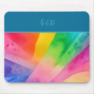 Tapis De Souris lgbtq coloré arc-en-ciel