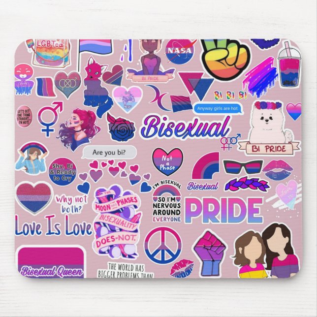 Tapis De Souris LGBTQ Mousepad (Devant)