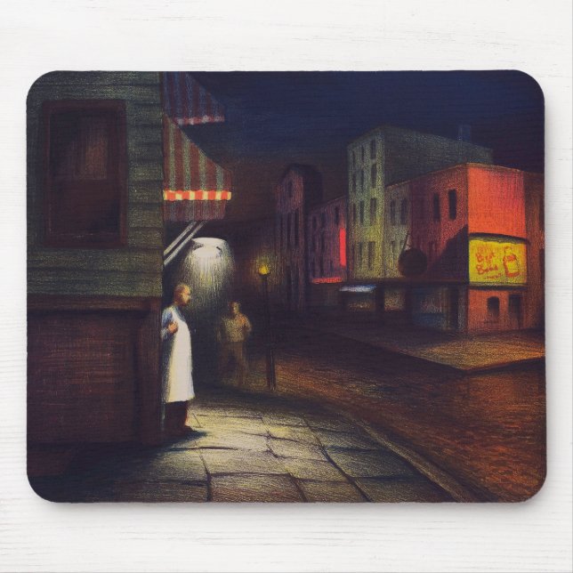 Tapis De Souris L'heure exacte Mousepad (Devant)