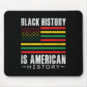Tapis De Souris L'histoire des Noirs est l'histoire américaine Bhm