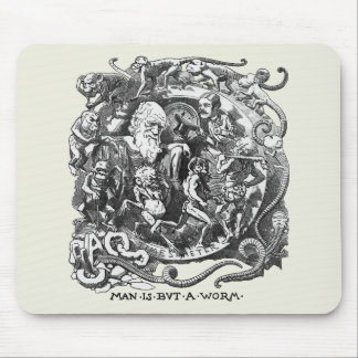 Tapis De Souris L'Homme N'Est Qu'Un Ver