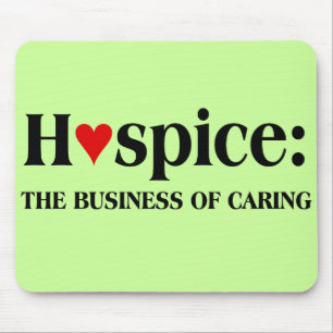 Tapis De Souris L'hospice est dans les affaires des soins de