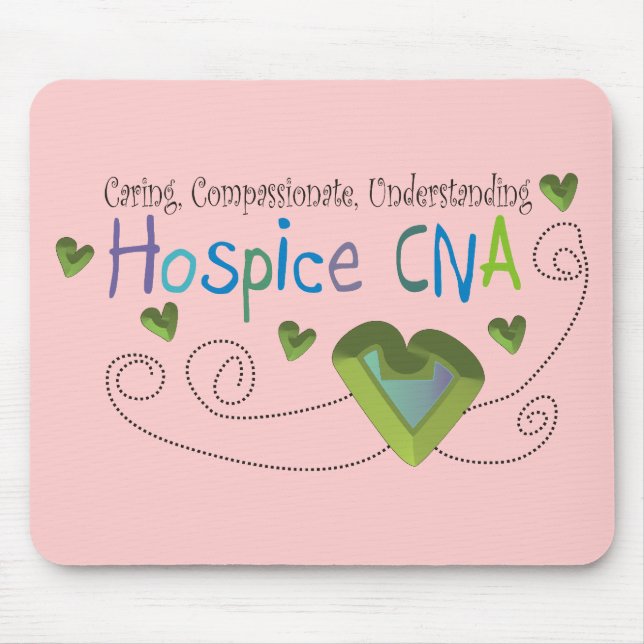 Tapis De Souris L'hospice PEUT verdir des coeurs (Devant)