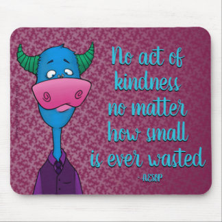 Tapis De Souris Liam, mousepad de w/quote