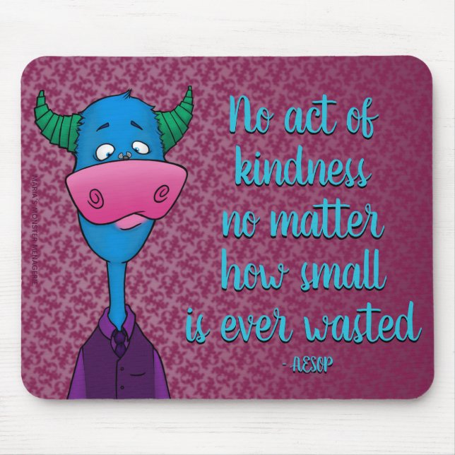 Tapis De Souris Liam, mousepad de w/quote (Devant)