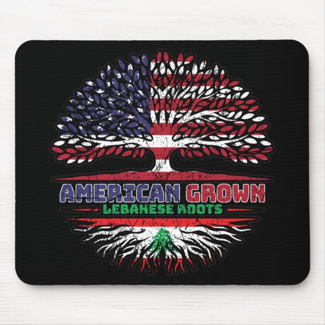 Tapis De Souris Liban Liban États-Unis États-Unis (Devant)