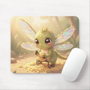 Tapis De Souris Libellule – Nectar stellaire de la nuit silencieus