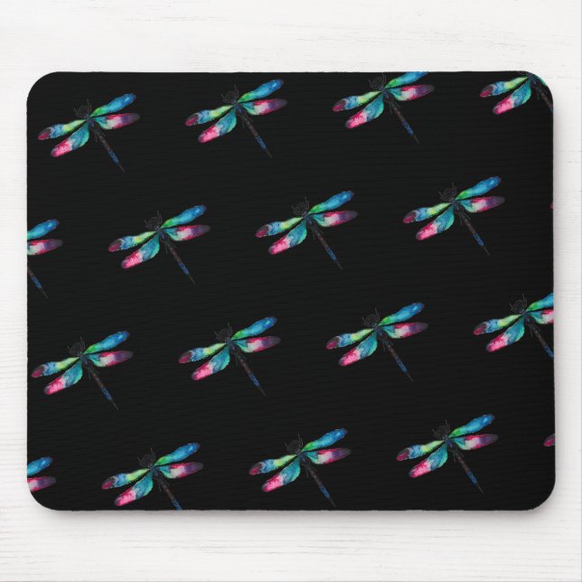 Tapis De Souris Libellules de minuit (Devant)