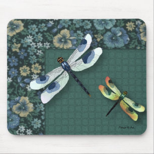 Tapis De Souris Libellules Mousepad (pensées)