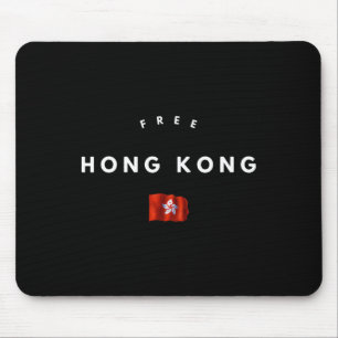 Tapis De Souris Libérez la démocratie de Hong Kong maintenant #fre