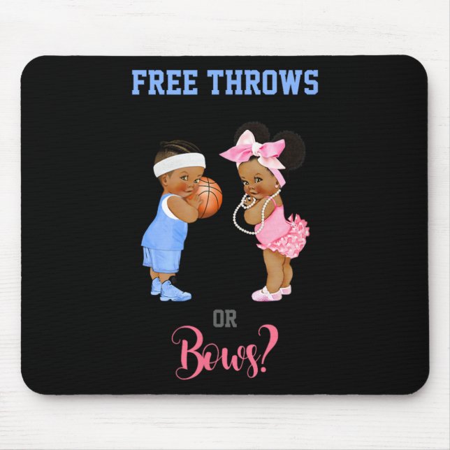 Tapis De Souris Libérez Thons Ou Bows Bysketbyll By (Devant)