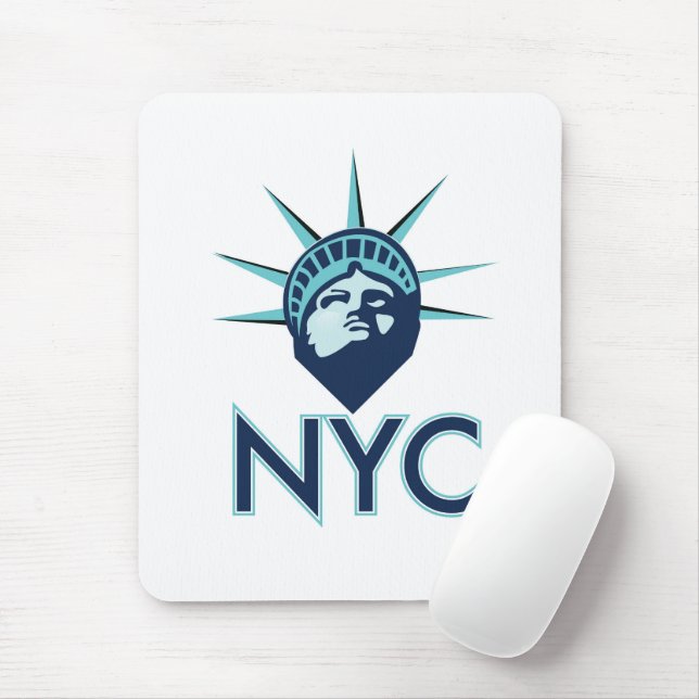 Tapis De Souris Liberté NYC (Avec souris)