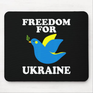 Tapis De Souris Liberté pour l'Ukraine Soutenez l'ukrainien