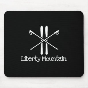 Tapis De Souris Liberty Mountain Ski Rustique Ski Ski Ski Ski Ski