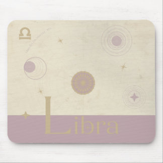 Tapis De Souris Libra Zodiac Mousepad