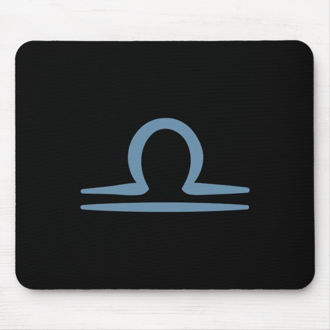Tapis De Souris LIBRA Zodiac Septembre Octobre Anniversaire Astrol (Devant)