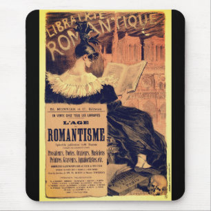 Tapis De Souris Librairie romantique Art nouveau Eugene Grasset