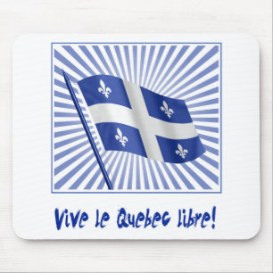 Tapis De Souris Libre de Vive le Québec !