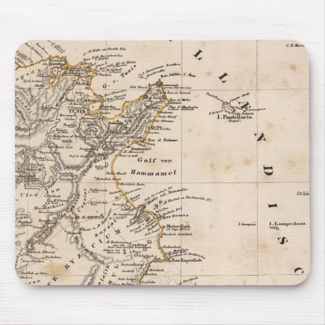 Tapis De Souris Libye (Devant)