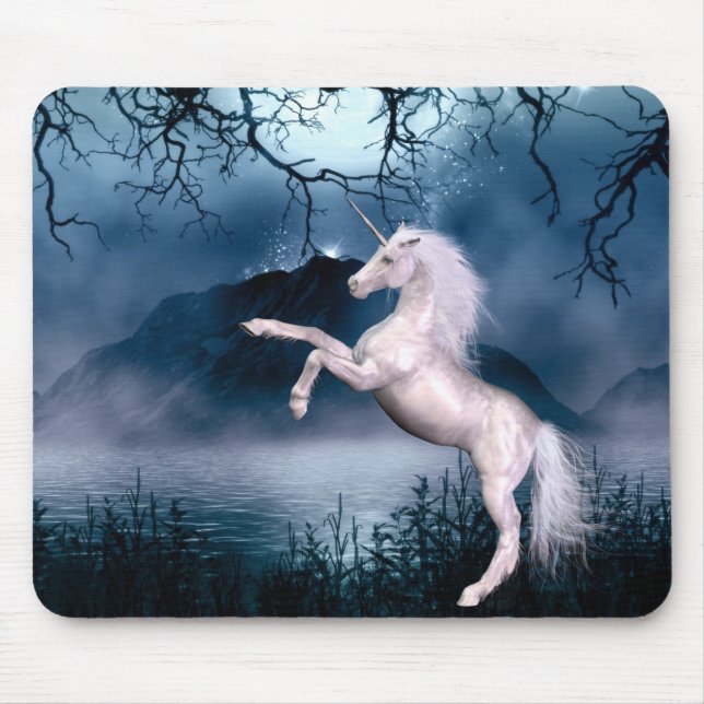 Tapis De Souris Licorne de Mousepad (Devant)