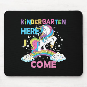 Tapis De Souris Licorne de rentrée scolaire Bonjour premier jour d