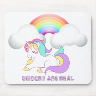 Tapis De Souris Licorne Magique Adorable, Arc-en-ciel