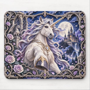 Tapis De Souris Licorne, Monstre de Papier Découpé