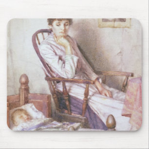 Tapis De Souris L'idole attrayant de sa solitude