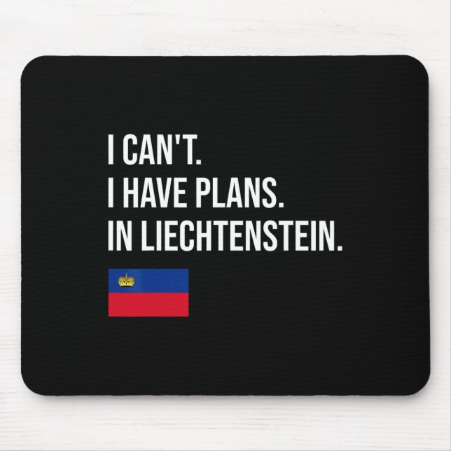 Tapis De Souris Liechtenstein  (Devant)