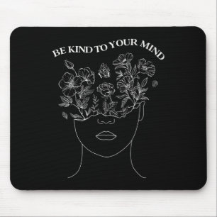 Tapis De Souris Lien À Votre Esprit Sensibilisation À La Santé Men