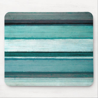 Tapis De Souris "Lien" Teal et art abstrait gris