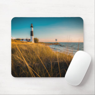 Tapis De Souris Lighthouses Big Sable Lighthouse Ludington