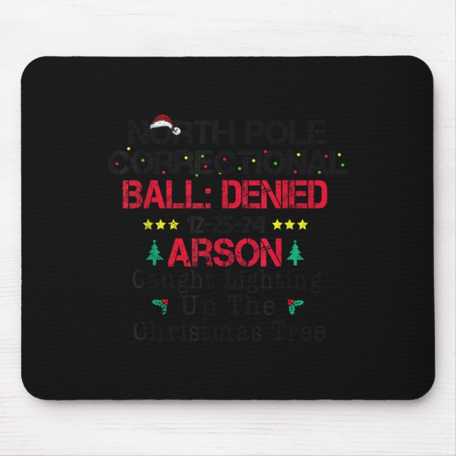Tapis De Souris Lighting Up The Christmas Tree North Le Correction (Devant)