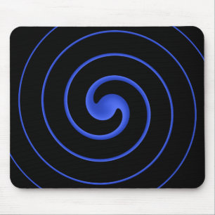 Tapis De Souris Ligne bleue mince