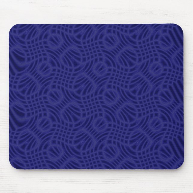 Tapis De Souris Ligne bleue mince (Devant)