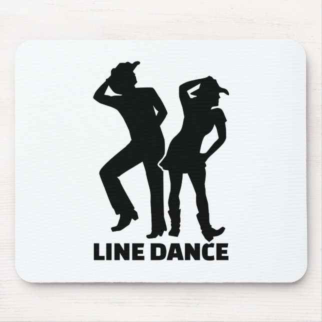 Tapis De Souris Ligne danse (Devant)