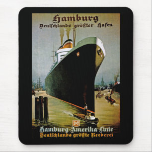 Tapis De Souris Ligne Hamburg-Amerika