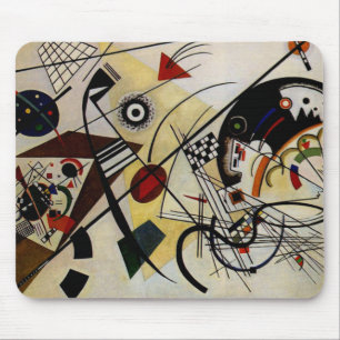 Tapis De Souris Ligne ininterrompue Kandinsky Transverse