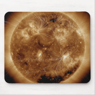 Tapis De Souris Lignes de champ magnétique sur le Soleil 2