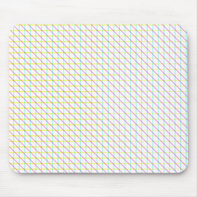 Tapis De Souris Lignes diagonales (Devant)