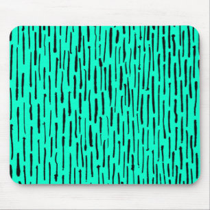 Tapis De Souris Lignes encrées - Turquoise