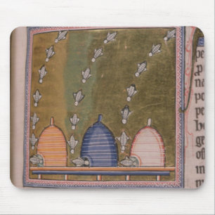 Tapis De Souris Lignes incurvées du bestiaire trois