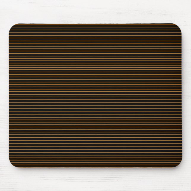 Tapis De Souris Lignes minimales orange (Devant)