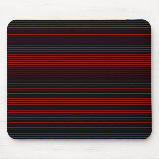 Tapis De Souris Lignes rouges minimales