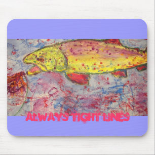 Tapis De Souris lignes toujours serrées